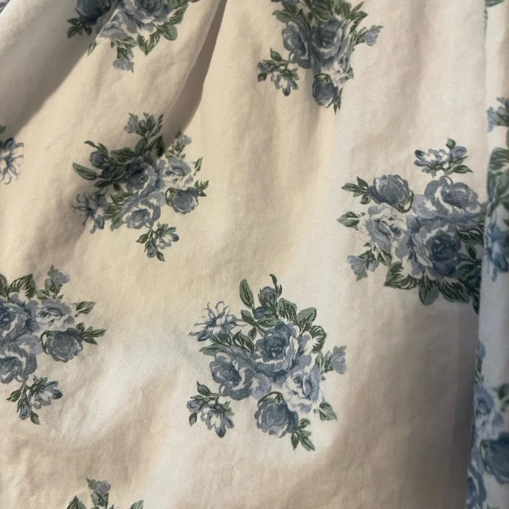 Edgehill Collection Blue Floral Kids Dress
